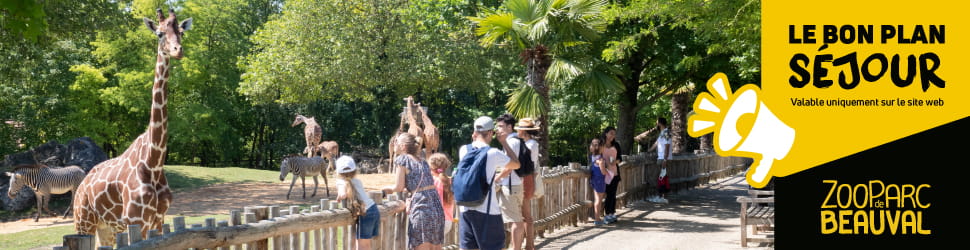 Billet ZooParc Séjour 2 jours+